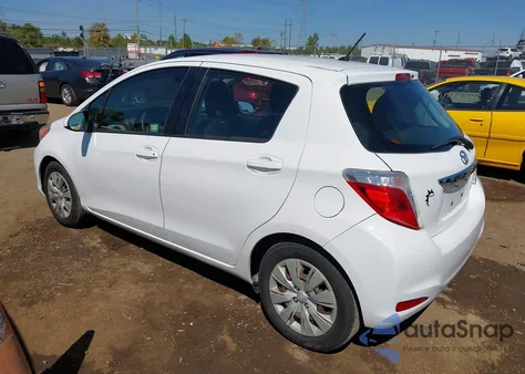 2013 Toyota Yaris Le from USA, damaged, VIN JTDKTUD30DD569392